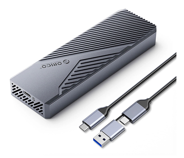 Orico M.2 NVME USB-C 3.2 20Gb/s - szara - 1343422 - zdjęcie